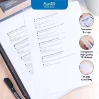Map L Folio Bantex Putih Trans BF3104